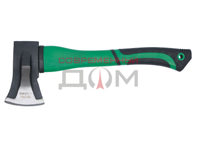 Топор-колун Oasis Eco 1000 г с обрезиненной фибергласовой рукояткой